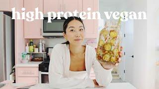 What I Eat in a Day | High Protein Vegan Meals (100g Protein)