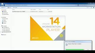 Install VMware Workstation 14 Player in Win 7 (64 Bit) | | VMware Installation