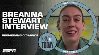 Breanna Stewart talks Team USA & Caitlin Clark: ‘Her time will come’ | NBA Today