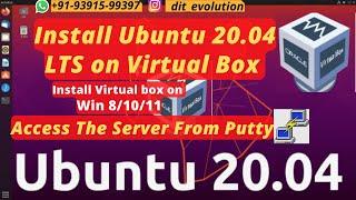 #4 Install Ubuntu 20.04 LTS on VirtualBox and Enable SSH Access for Remote Connections