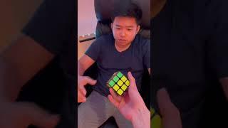 Can you solve a 2 move Rubik’s cube scramble? 