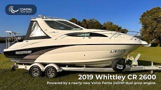 Coastal Boat Sales: 2019 Whittley CR 2600