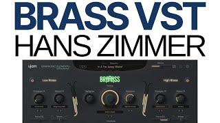UJAM BRAAASS Hans Zimmer VST PLUGIN 30 FREE TRAIL BRASS cinematic symphonic, rap, hip hop, EDM &