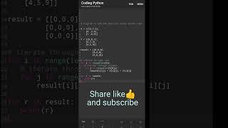 Beginners program to add two matrix in python programming language || Code with Pranshu ||