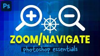 The Zoom Tool & Navigator in Photoshop CC 2022
