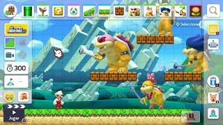 SUPER MARIO MAKER 2 / Editor de niveles de Nintendo Switch | Los Koppalings gigantes / Koopalines