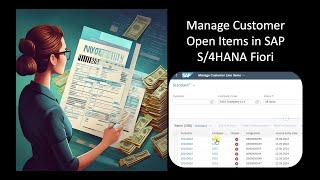 How to manage your Customer OPEN ITEMS in SAP S/4HANA Fiori (F0711)