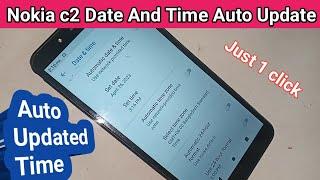 Nokia c2 Date and Time Automatic Update