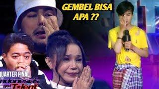 GEMBEL IKUTAN AUDISI NYANYIKAN LAGU KAIN KAPAN MEMBUAT JURI MENANGIS - Indonesia Got Talent - parody