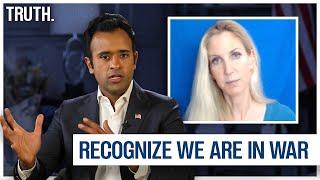 Vivek Ramaswamy says We "Must Recognize We Are in a War" & Must Ask Ourselves "Who Are We?"