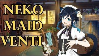 Neko Maid Venti Gets Needy With You and...~ [Genshin ASMR Roleplay] Listener x Venti [Romantic]