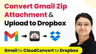 How to Convert Zip Attachment of Gmail by CloudConvert & Upload to Dropbox