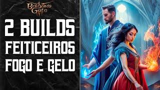 BALDUR'S GATE 3 - BUILDS DE FEITICEIRO DRACÔNICO DO FOGO E DO GELO #baldursgate3 #larianstudios