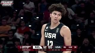 Cameron Boozer | Full U17 Highlights | 20 PPG, 10 RPG, 2 APG | World Cup MVP!!!