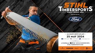 STIHL TIMBERSPORTS® World Trophy 2024 in Milan, Italy