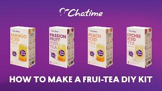 How To DIY Your Chatime Frui-Tea