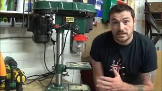 Parkside/Lidl 500w bench pillar drill review #005