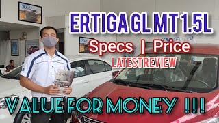 ERTIGA GL MT 1.5L  latest review | specs | price
