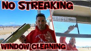 HOW TO CLEAN WINDOWS WITHOUT STREAKING