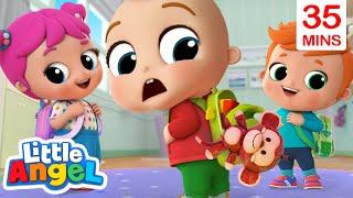 Getting Ready For School + More Little Angel Kids Songs & Nursery Rhymes