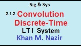 Ex 2.1 & 2.3 || Convolution || Discrete Time LTI System ||  End Ch Question 2.1(a) || (Oppenheim)