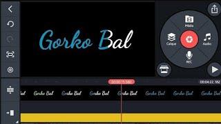 How to ANIMATE COLORS in Kinemaster | on Android | GORKO BAL