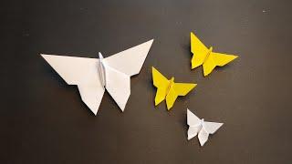 How To Make Origami Butterfly With Paper