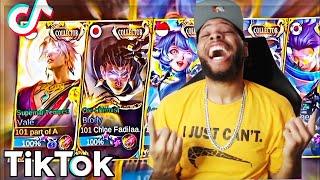 Ask VeLL Reacts Tik Tok ML ( Mobile Legends ) 9999IQ Best Freestyle | ML TikTok Funny Memes Part 20