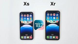 iOS 18.2 Speed Test - iPhone XS vs iPhone XR