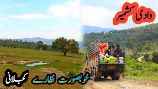 Wadi e kashmir main qudrat ke haseen nazare  2024 || kajlani to charhoi via baratla #kashmir