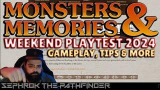 New MMORPG Playtest Experience! Weekend Test - Monsters & Memories - June 2024