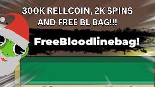 Free Bloodline bag 300k Rellcoins with 2k spins (Shinobi life 2)