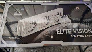 Cheap and Premium AIO Cooler with a LCD Screen.Thermalright Elite Vision 360 Unboxing/Install