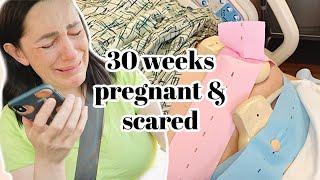 Scary 30 Week Pregnancy Update, Family Emergency, & MFM Ultrasound