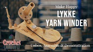 Unbox, Assemble and Use of Make Happy Lykke Ball Winder