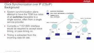 Implementing and verifying Clock Sync over IP (CSoIP) in Avaya Communication Manager