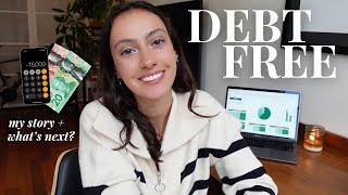 I'm debt free! ... now what? | My Debt Free Journey  *$55,000 total*