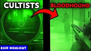 Killing The Bloodhounds & Cultists In The SAME RAID - Tarkov Raid Highlights