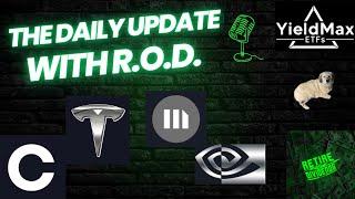 YieldMax ETFs TSLY, NVDY, CONY, & MSTY Holdings Review - 6/15/24 (4 day trading week) #tsly #tsla