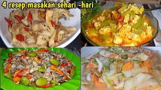 4 Resep masakan sehari -hari