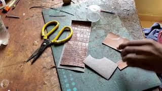 How to make a leather wallet at home step by step