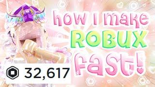 How I made 100K+ ROBUX with NO EXPERIENCE on ROBLOX 🫢