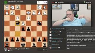 Daily Dose: Ben Finegold Blunders vs Bong Cloud Attack