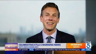 Rich DeMuro - Celebrating KTLA 5 Morning News’ 30th Anniversary Channel 5 Los Angeles (2021)