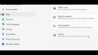 Fix Startup Option Missing/Not Showing In Windows 11 Apps Setting