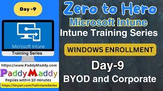 Step-by-Step Guide to Windows Device Enrollment in Microsoft Intune | BYOD, Corporate Co-Management