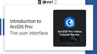 Introduction to ArcGIS Pro 1  The User Interface