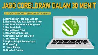 Tutorial CorelDRAW | Belajar 12 Tools Dasar CorelDRAW Untuk Pemula (30 Menit Langsung Jago Abis)