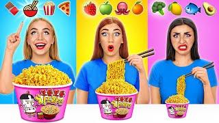 Émoji Aliments Défi | Grosse, moyenne et petite nourriture par Multi DO Challenge