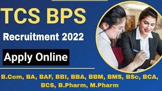 TCS BPS Hiring 2022: How to Apply,What is the Salary,Details